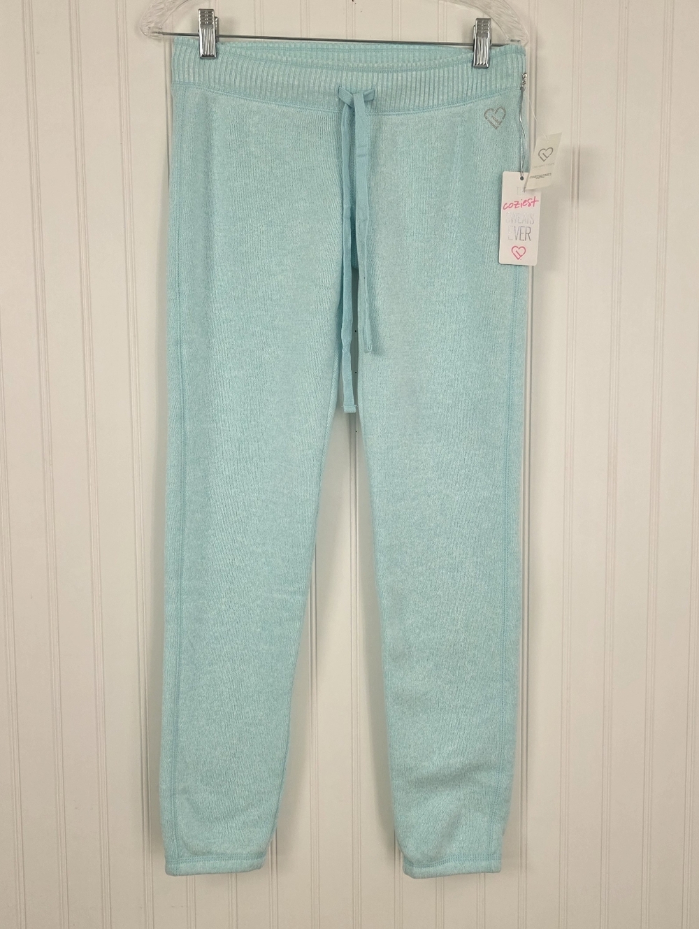 Live Love Dream NWT Cozy Mint Green Lounge Jogger Pants Size Small